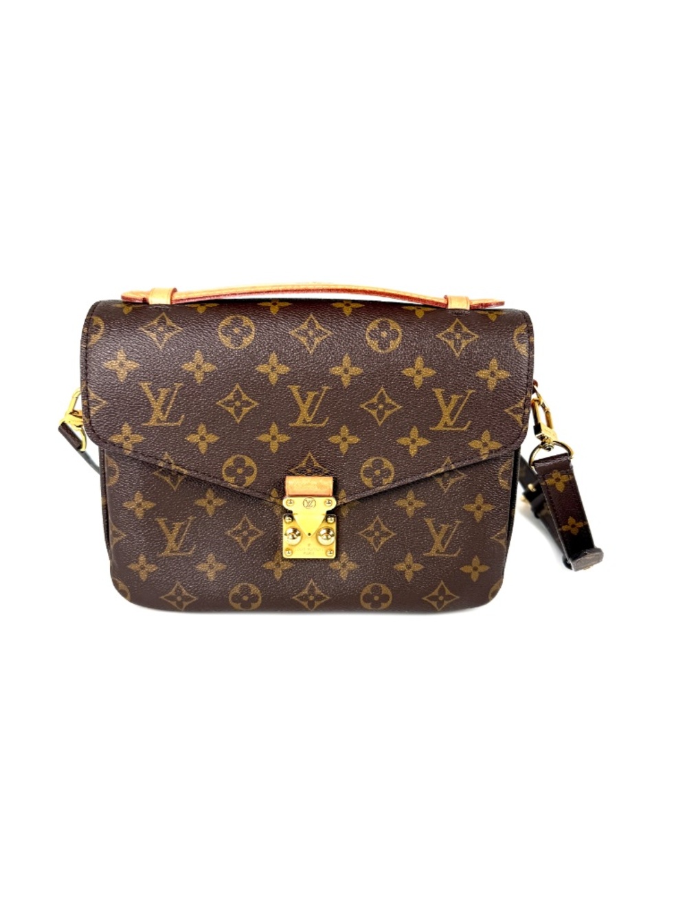 Louis Vuitton Pochette Metis Monogram Top Handle Crossbody Bag - Picture 3 of 11